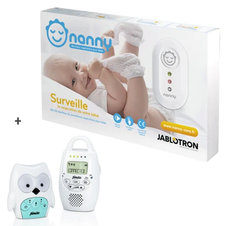 Moniteur Mouvements & Respiration + Babyphone Sans Onde Chouette NANNY CARE : Comparateur, Avis, Prix 1 Moniteur Mouvements & Respiration + Babyphone Sans Onde Chouette NANNY CARE : Comparateur, Avis, Prix
