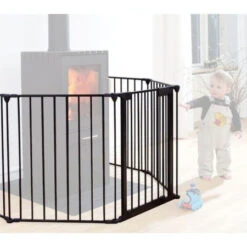 Barrière Pare-feu En Métal Avec Portillon AT4 : Comparateur, Avis, Prix