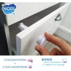 Bloque Porte Invisible NODI : Comparateur, Avis, Prix