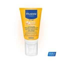 Lait Solaire Très Haute Protection Spécial Visage MUSTELA : Comparateur, Avis, Prix