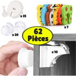 Kit De Sécurité 62 Pièces NODI : Comparateur, Avis, Prix