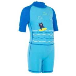 Tee-shirt Anti-UV Shorty Surf Manches Courtes Bébé TRIBORD : Comparateur, Avis, Prix