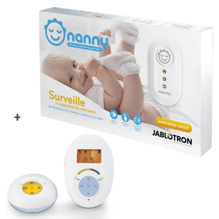 Moniteur Mouvements & Respiration + Babyphone Sans Onde Premium NANNY CARE : Comparateur, Avis, Prix 1 Moniteur Mouvements & Respiration + Babyphone Sans Onde Premium NANNY CARE : Comparateur, Avis, Prix